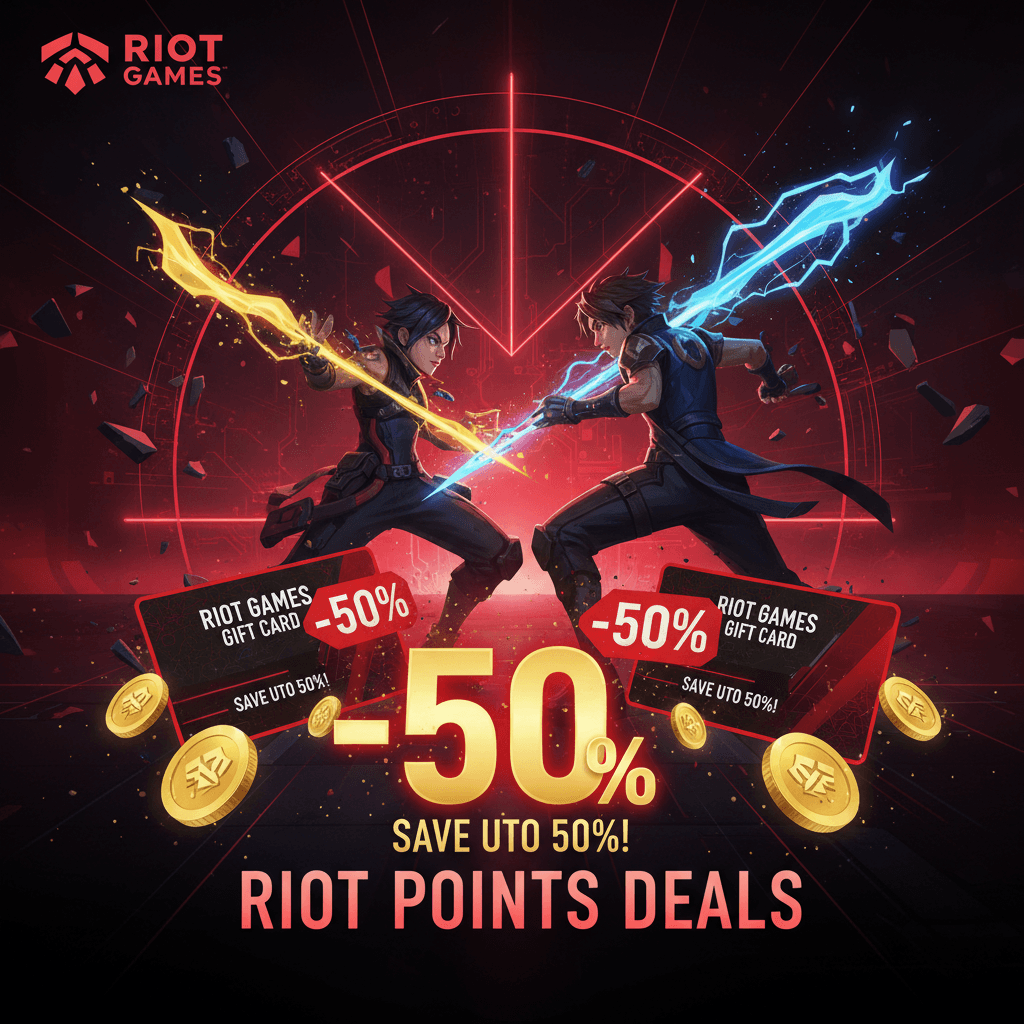 Best Riot Points Deals — Cheap LoL & Valorant Points