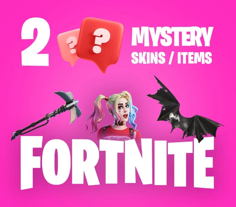 2 Mystery Fortnite Skins / Items