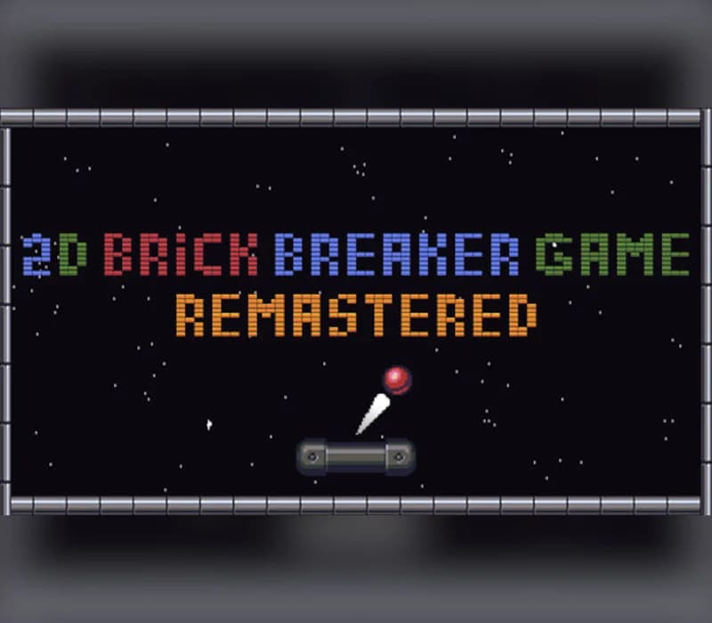 2D Brick Breaker Game REMASTERED Steam