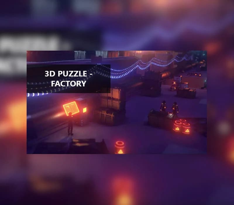 3D PUZZLE - Factory Steam