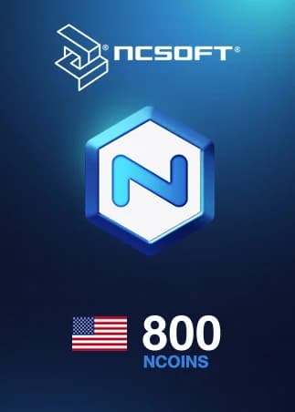 800 NCoins NCSoft NCSoft Key NORTH AMERICA