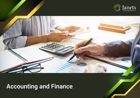 Accounting and Finance - Janets Course