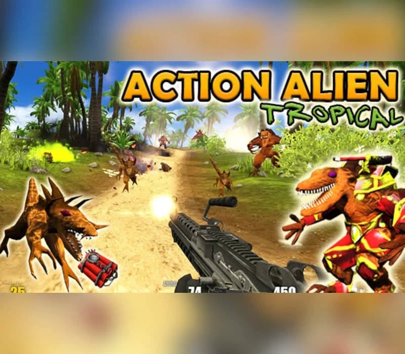 Action Alien: Tropical Steam