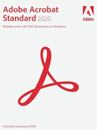 Adobe Acrobat Standard DC (PC) (1 Device, 3 Months)  - Adobe Key -