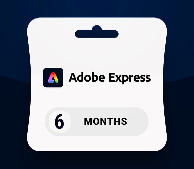 Adobe Express Premium - 6 Months Subscription