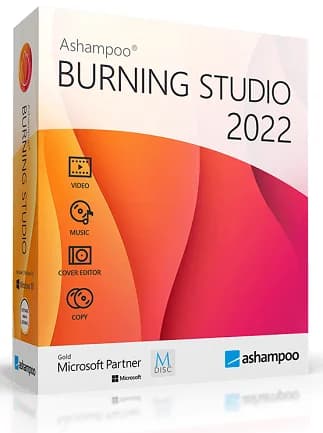 Ashampoo Burning Studio 2022 (1 PC, Lifetime) - Ashampoo Key -