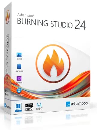 Ashampoo® Burning Studio 24 (1 PC Lifetime) - Ashampoo Key -