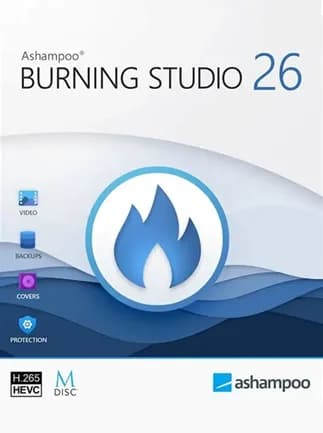 Ashampoo Burning Studio 26 (PC) (1 Device, Lifetime)  - Ashampoo Key -