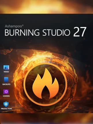 Ashampoo Burning Studio 27 (PC) (1 Device, Lifetime)  - Ashampoo Key -