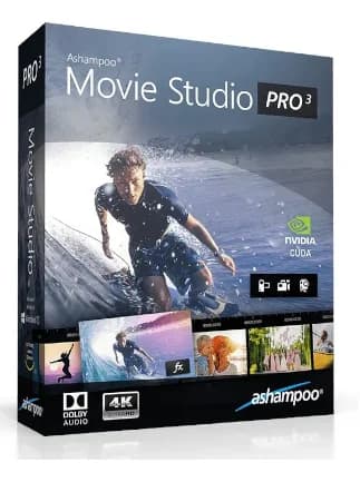 Ashampoo Movie Studio Pro 3⁠ (1 Device, Lifetime)  - Ashampoo Key -