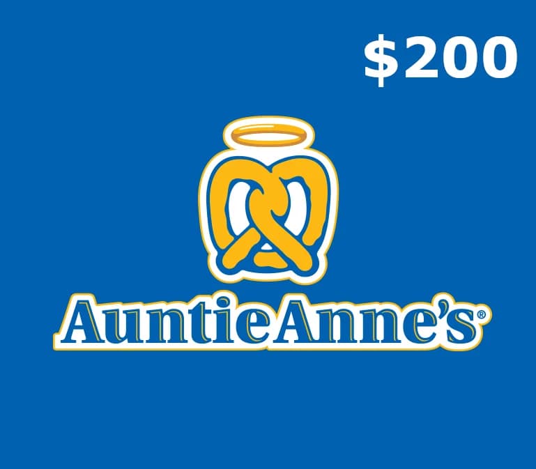 Auntie Anne's $200 Gift Card