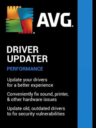 AVG Driver Updater (PC) 3 Devices, 1 Year - AVG Key -