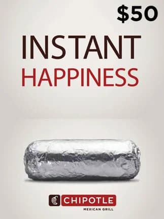 Chipotle Gift Card USD US $50