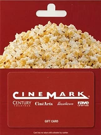 Cinemark Gift Card 240 USD  - Cinemark Key  - UNITED STATES