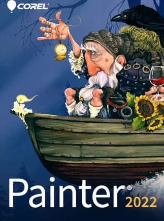 Corel Painter 2022 (PC) (2 Devices, Lifetime)  - Corel Key -