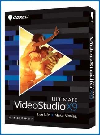 Corel VideoStudio Ultimate X9 (PC) (1 Device, Lifetime)  - Corel Key -