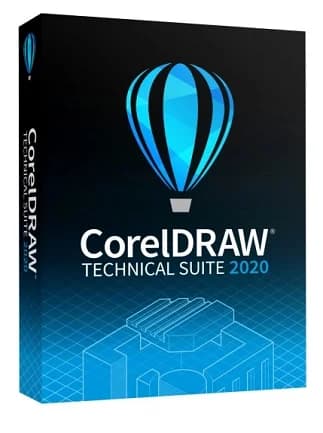 CorelDRAW Technical Suite 2020 (1 PC, Lifetime) - Corel Key -