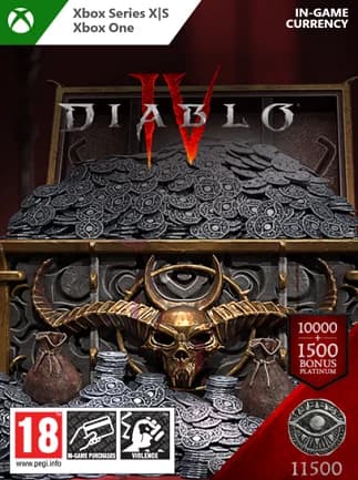 Diablo IV 11500 Platinum (Xbox One, Series X/S) - Xbox Live Key -