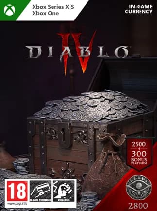 Diablo IV 2800 Platinum (Xbox One, Series X/S) - Xbox Live Key -