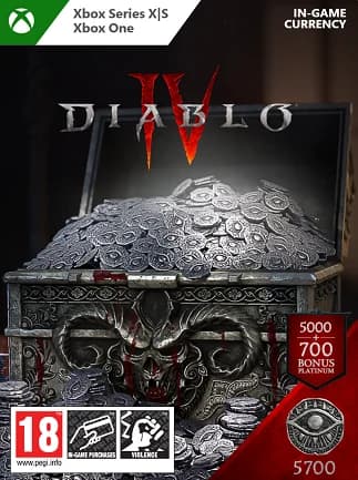 Diablo IV 5700 Platinum (Xbox One, Series X/S) - Xbox Live Key -