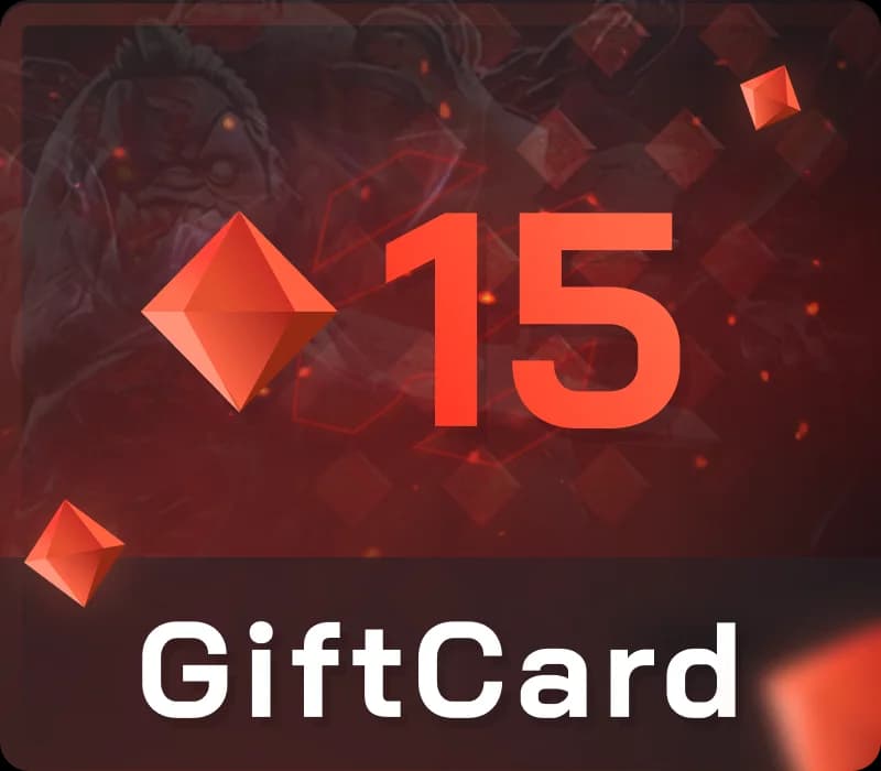 Dota Clash 15 Gem Gift Card