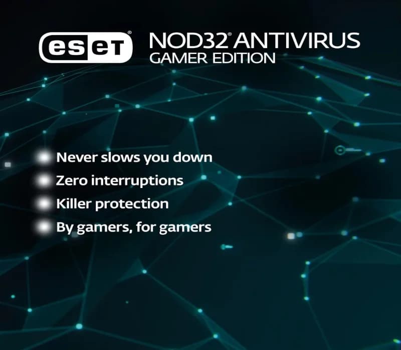 ESET NOD32 Antivirus Gamer Edition 2025