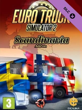 Euro Truck Simulator 2 - Scandinavia (PC) - Steam Gift -