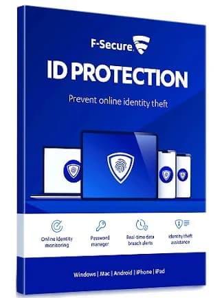 F-Secure ID Protection (PC, Android, Mac, iOS) (5 Devices, 1 Year) - F-Secure Key -
