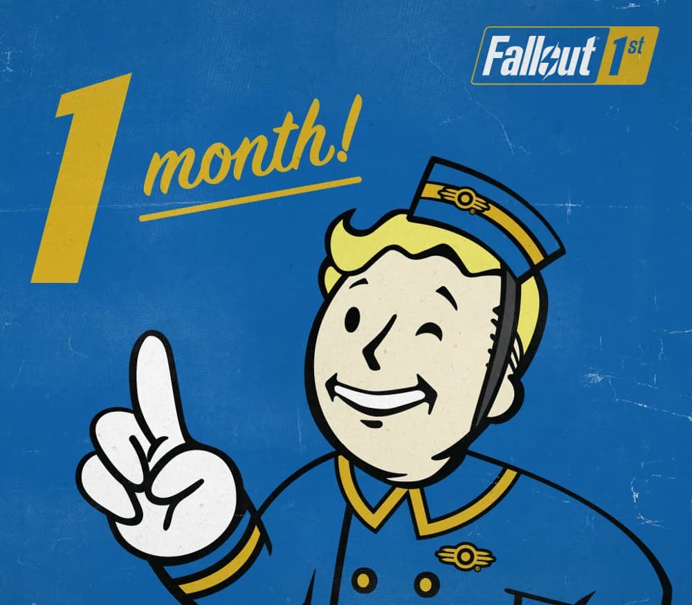 Fallout 1st - 1 Month Subscription Windows 10/11
