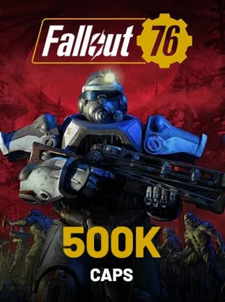 Fallout 76 Caps 500k (PC) - MMOPIXEL -
