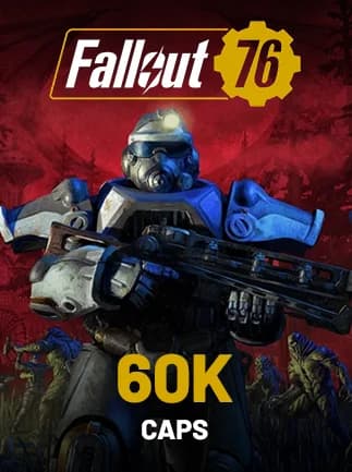 Fallout 76 Caps 60k (PS4, PS5) - MMOPIXEL -