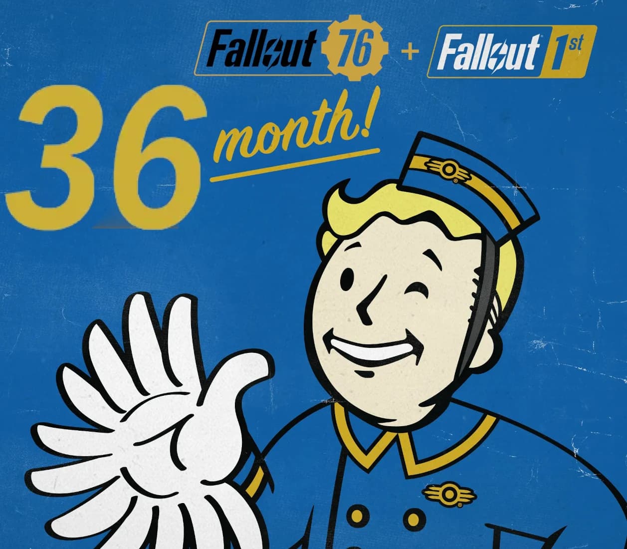 Fallout 76 + Fallout 1st 36 Months Subscription XBOX One / Xbox Series X|S