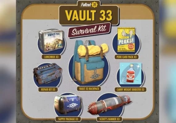 Fallout 76 - Vault 33 Survival Pack DLC