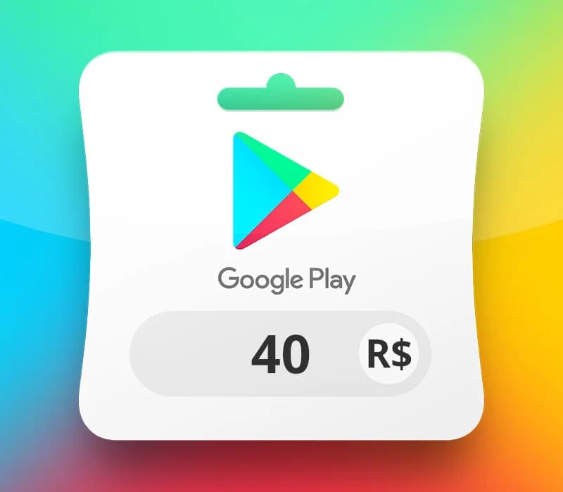 Google Play BRL 40 Gift Card BR