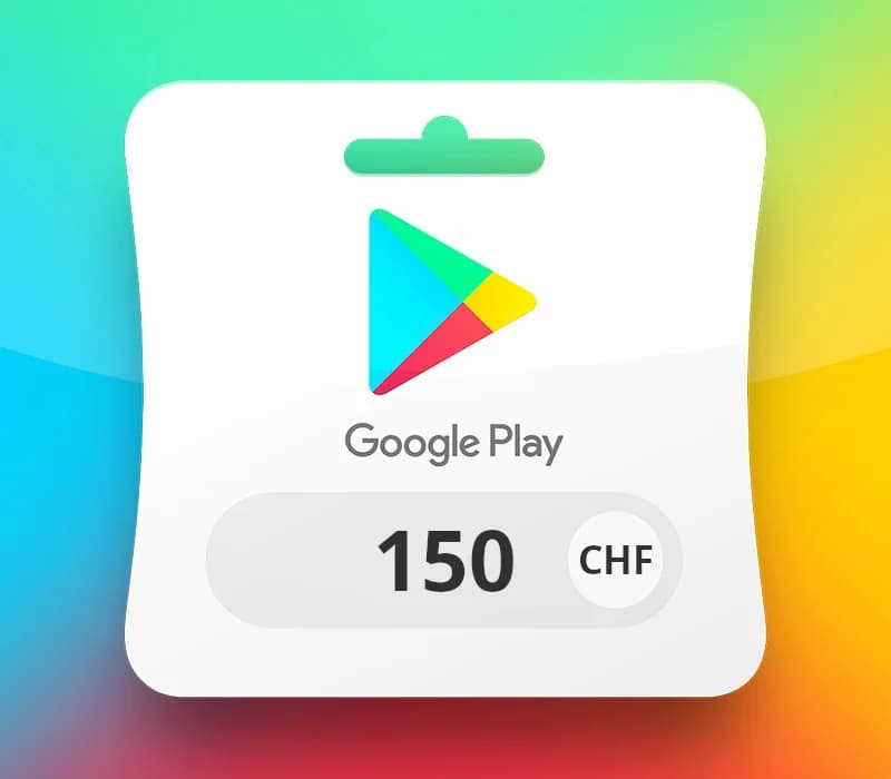 Google Play CHF 150 Gift Card CH
