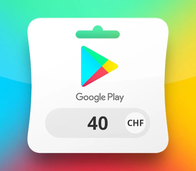 Google Play CHF 40 Gift Card CH