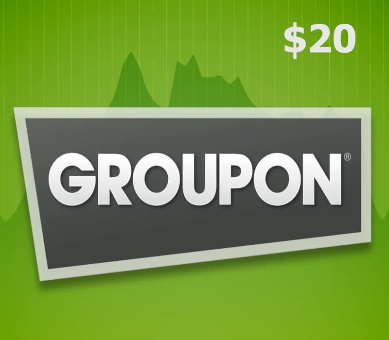 Groupon $20 Gift Card