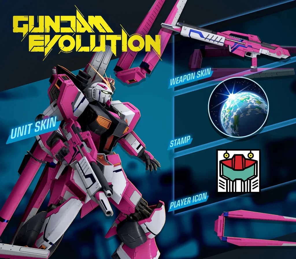 Gundam Evolution - Raider Pink Bundle XBOX One / Xbox Series X|S