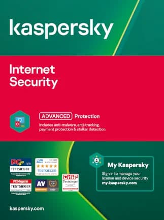 Kaspersky Internet Security 2021 for PC (1 Device, 1 Year) - Kaspersky Key -