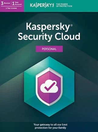 Kaspersky Security Cloud Personal 2021 (3 Devices, 1 Year) - Kaspersky Key -