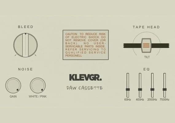 Klevgrand: DAW Cassette + Roverb