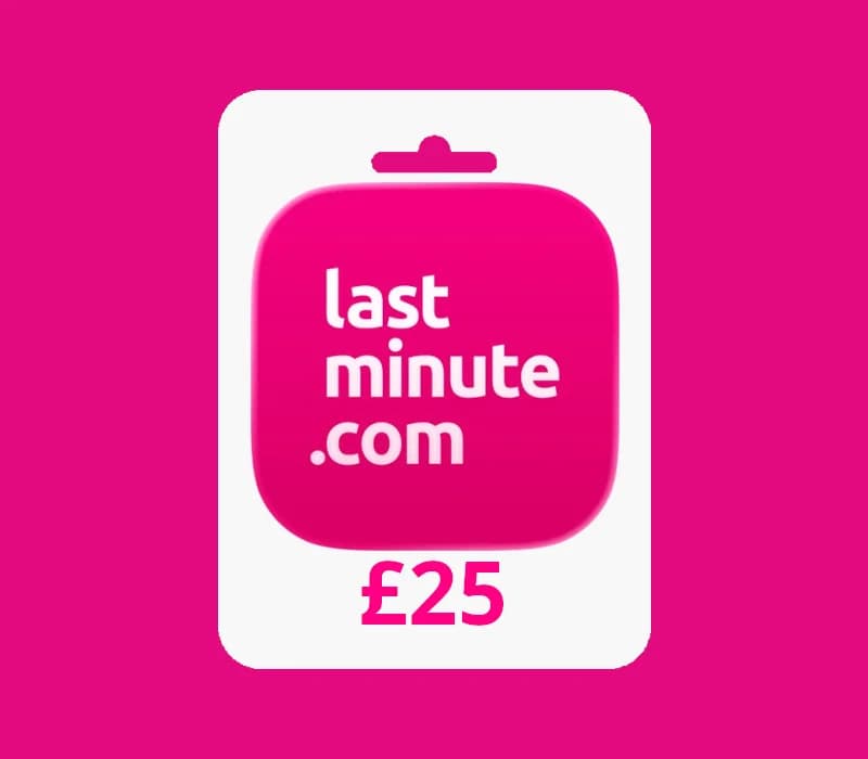 Lastminute.com GBP 25 Gift Card