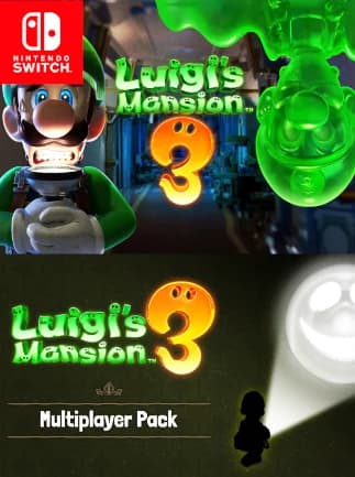 Luigi's Mansion 3 + Multiplayer Pack Set