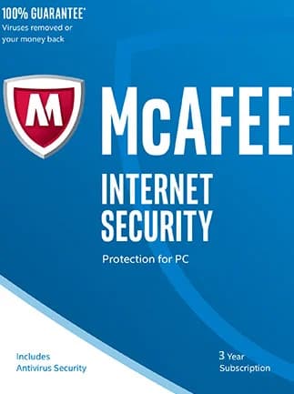 McAfee Internet Security 1 PC 3 Years - McAfee Key -