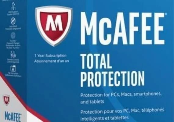 McAfee Total Protection 1 Year 1 Dev