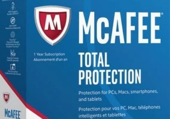Mcafee Total Protection 1 Year 5 Dev