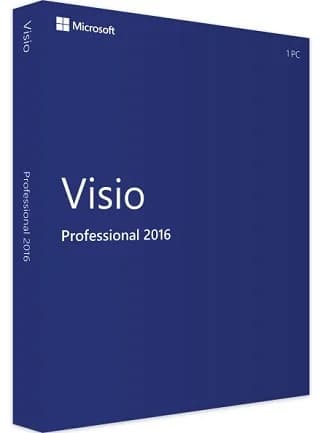 Microsoft Visio 2016 Professional (PC) - Microsoft Key -