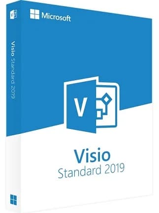 Microsoft Visio 2019 Standard (PC) - Microsoft Key -