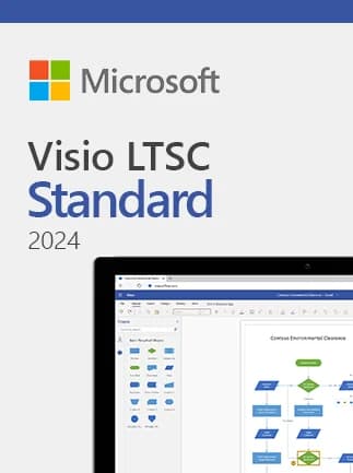 Microsoft Visio 2024 | LTSC Standard (PC) - Microsoft Key -
