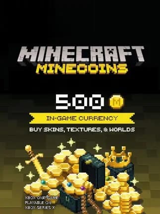 Minecraft: Minecoins Pack 500 Coins - Microsoft Store Key -